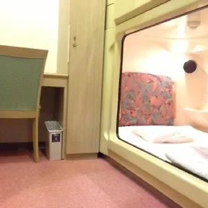  Hotel Cápsula Capsule&spa Grand Sauna Shinsaibashi Japão